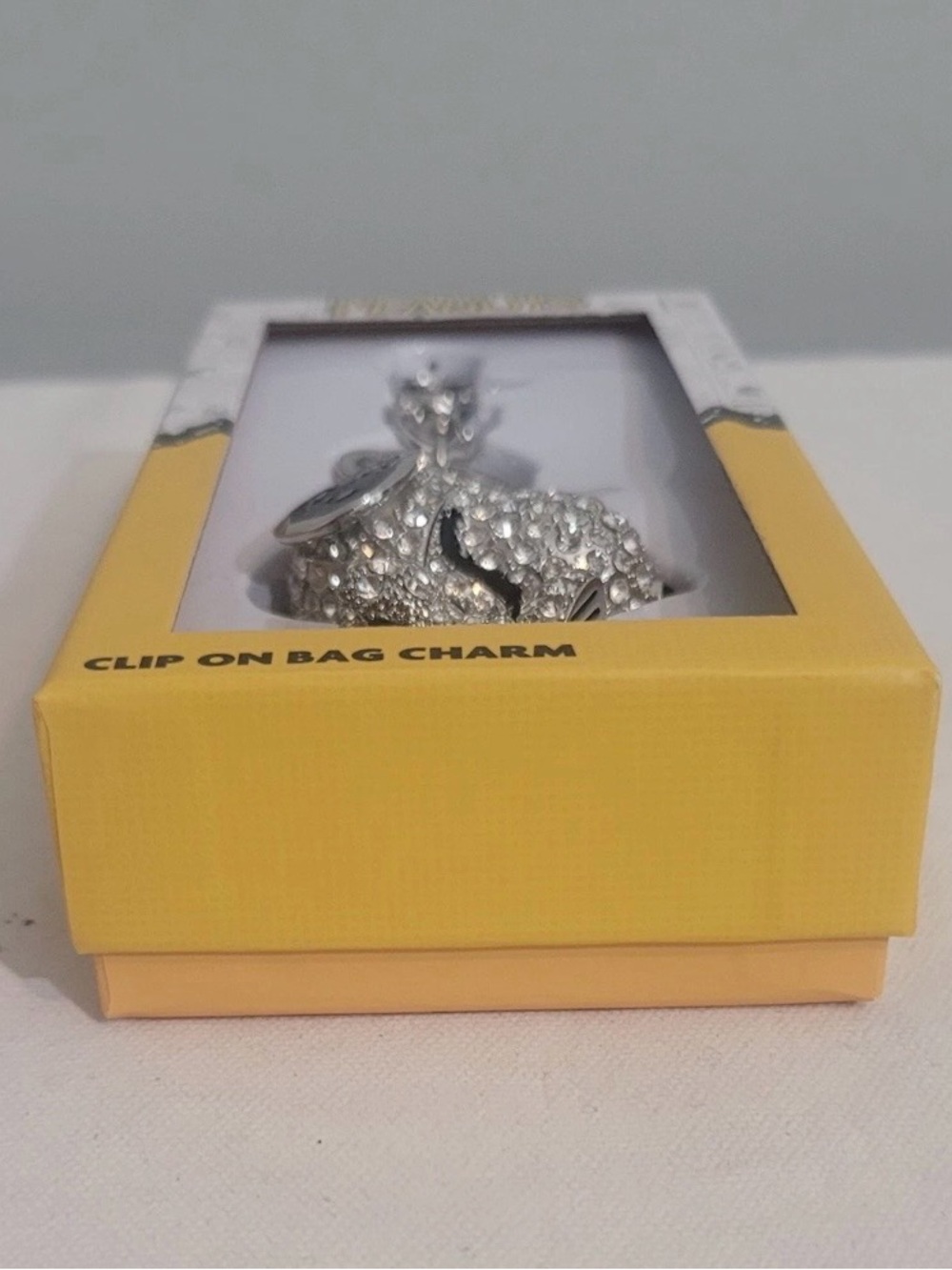Peanuts Snoopy Rhinestone Clip-On Bag Charm - Silver - Picture 5 of 15